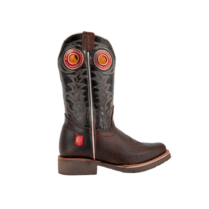 Botas Juvenil Vaqueras En Piel Autentica Nokota Bull Dog Stanley H10 - Imagen 1