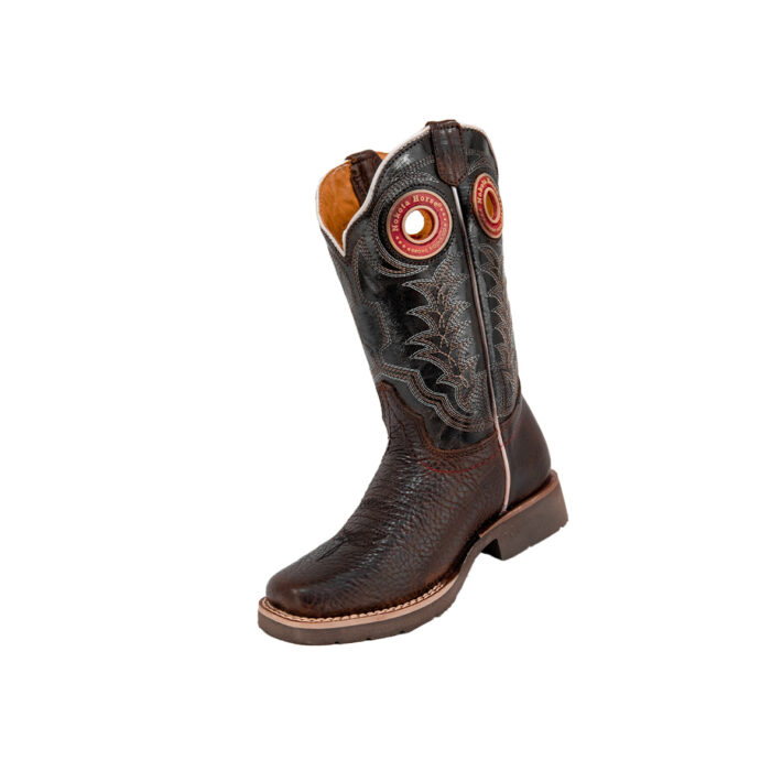 9001924-3.jpg Botas Juvenil Vaqueras En Piel Autentica Nokota Bull Dog Stanley H10 - Imagen 4
