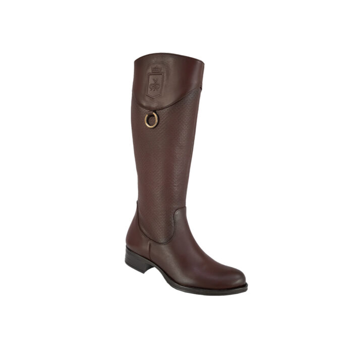 Botas Mujer Altas En Piel Autentica Lyard Loana - Imagen 2