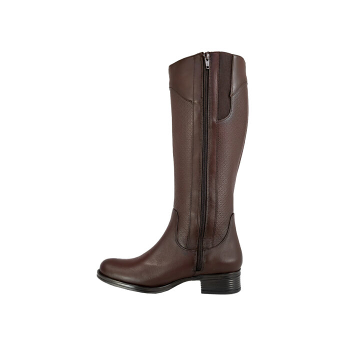 Botas Mujer Altas En Piel Autentica Lyard Loana - Imagen 3