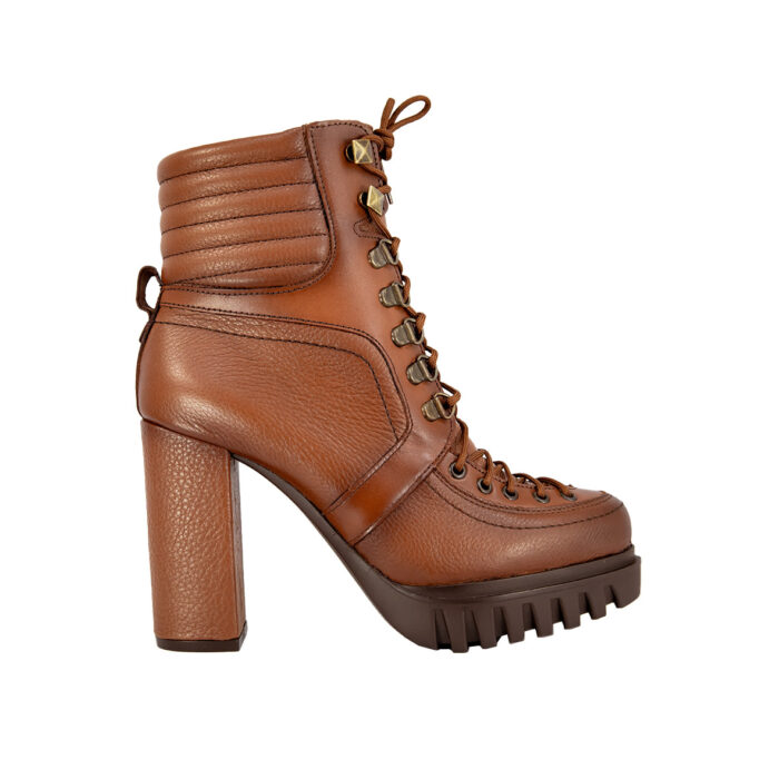 Botines Mujer En Piel Autentica Lyard Basuri Athos - Imagen 1