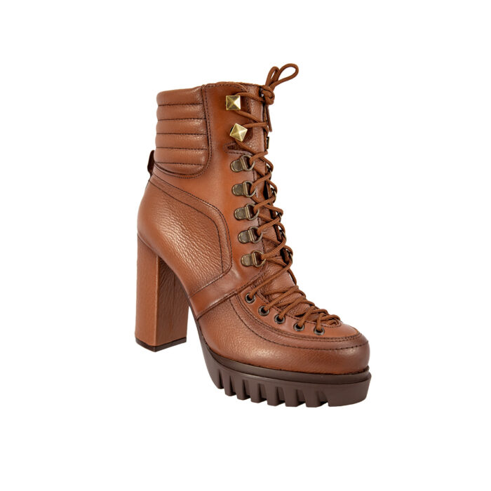 Botines Mujer En Piel Autentica Lyard Basuri Athos - Imagen 4