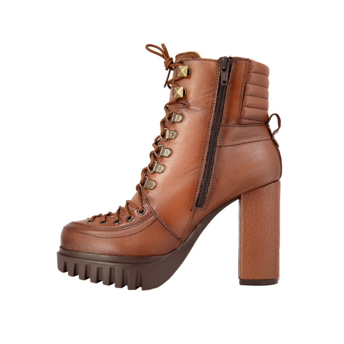 Botines Mujer En Piel Autentica Lyard Basuri Athos - Imagen 7