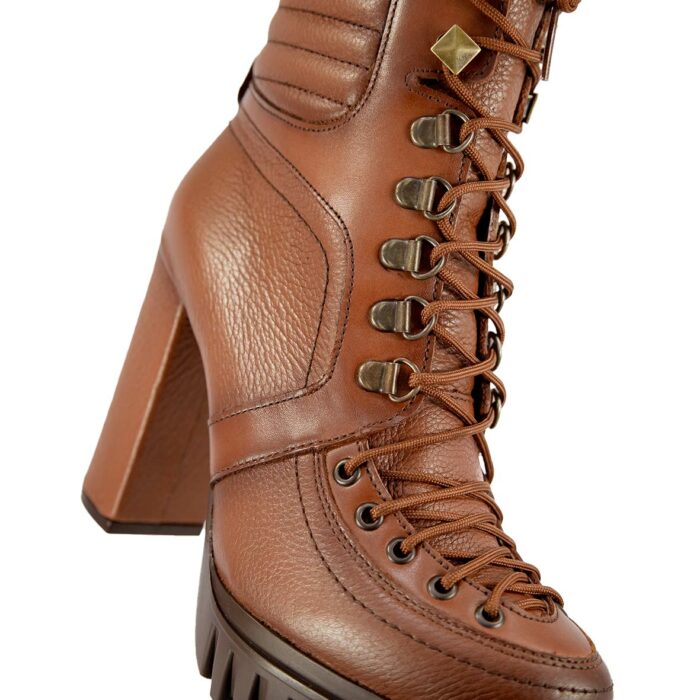 Botines Mujer En Piel Autentica Lyard Basuri Athos - Imagen 14