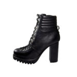 Botines Mujer En Piel Autentica Lyard Basuri Athos - Imagen 9