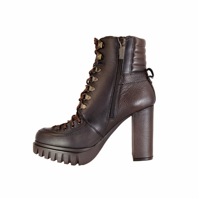 Botines Mujer En Piel Autentica Lyard Basuri Athos - Imagen 8