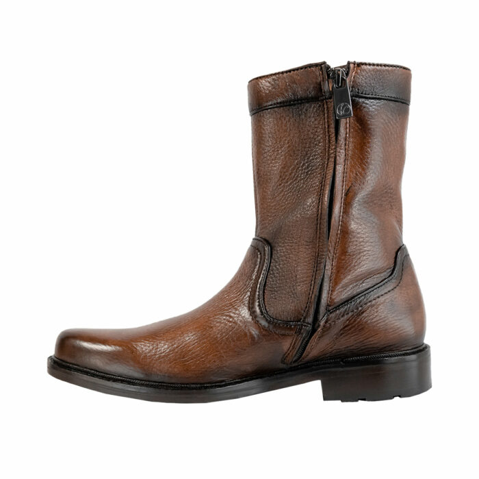 Botas Hombre De Vestir En Piel Autentica Cuadra G93Vnvn - Imagen 5