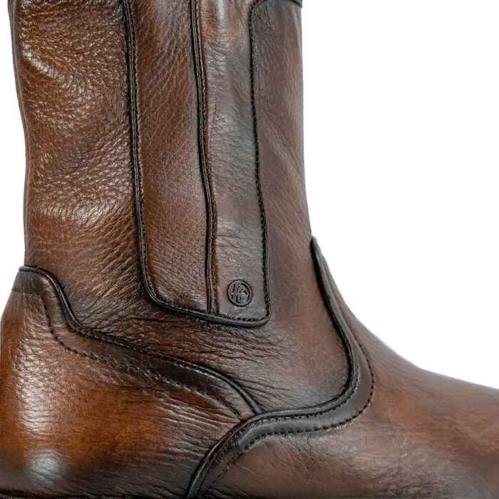 Botas Hombre De Vestir En Piel Autentica Cuadra G93Vnvn - Imagen 11