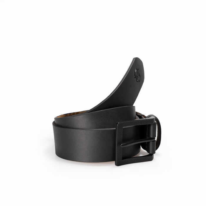 9002131-negro-2.jpg Cinturon Hombre En Piel Autentica Mabo Martelli MOD100440 - Imagen 3