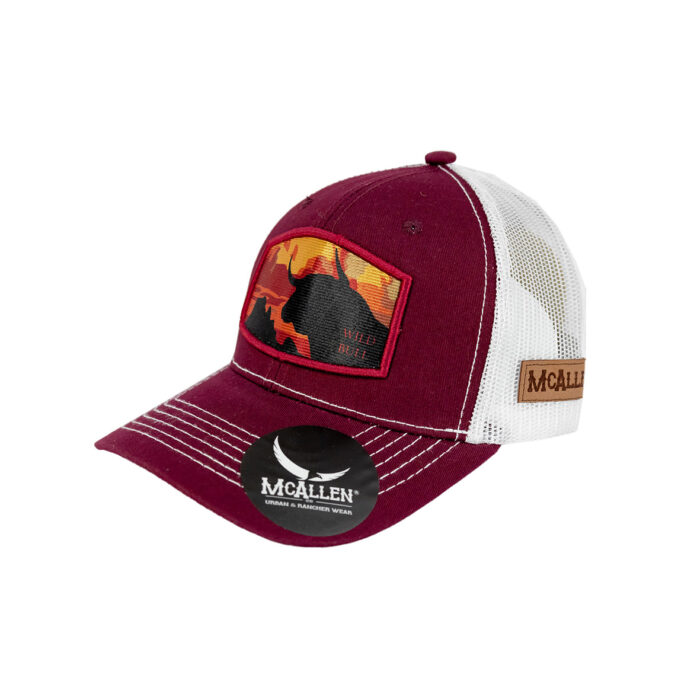 9002156-1-1.jpg Gorra Hombre McAllen Cuadro Toro - Imagen 2