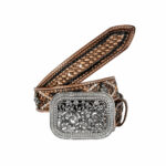 Cinturon Mujer En Piel Autentica Mabo Western C/Piedra Mod129266