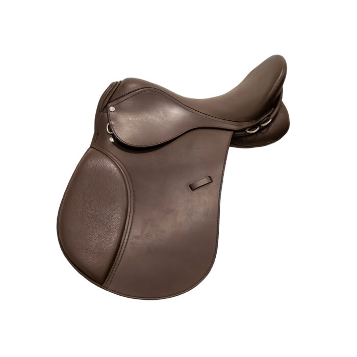 Montura Hombre En Piel Autentica Mabo Albardon Inglesa - Imagen 2