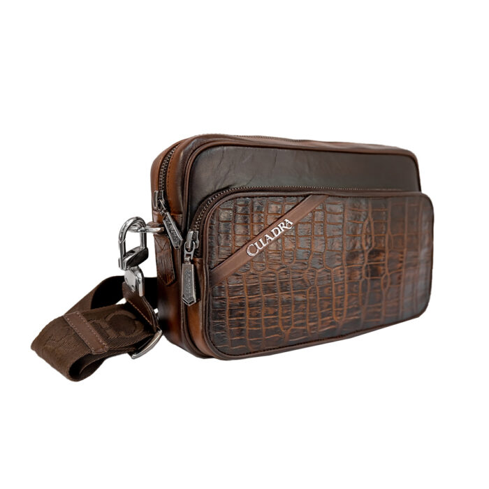 Documentera Hombre En Piel Autentica Cuadra Boc04Mo - Imagen 2