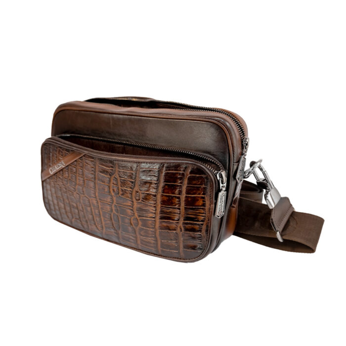 Documentera Hombre En Piel Autentica Cuadra Boc04Mo - Imagen 3