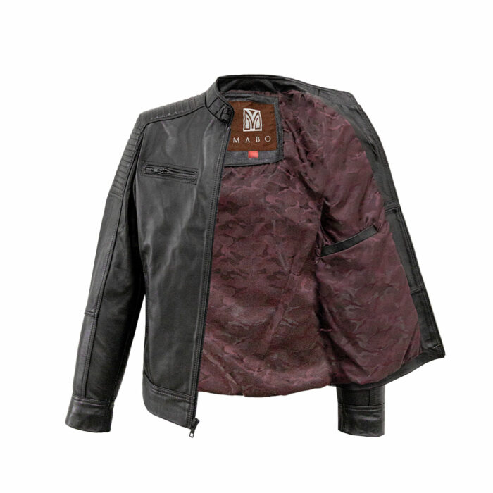 Chamarra Hombre En Piel Autentica Mabo Londres - Imagen 2