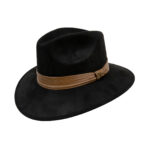 Sombrero Mujer En Piel Gamuza Mabo Texana Fina Explorer Costo 00Ng - Imagen 4