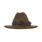 Sombrero Mujer En Piel Gamuza Mabo Texana Explorer Som-Her 00Cf