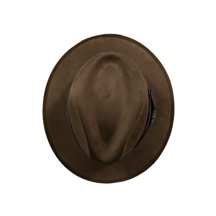 Sombrero Mujer En Piel Gamuza Mabo Texana Explorer Som-Her 00Cf - Imagen 3