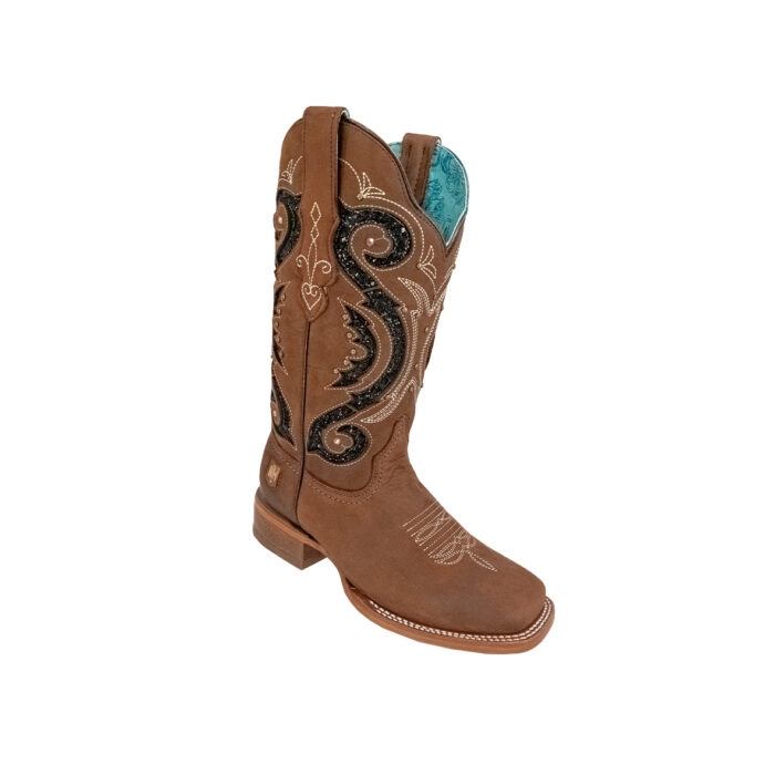 9002269-2.jpg Botas Mujer Vaqueras En Piel Crazy Nokota Karina Oakwood - Imagen 2
