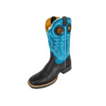 Botas Hombre Vaqueras En Piel Autentica Nokota Quarry Electrico H15 - Imagen 4