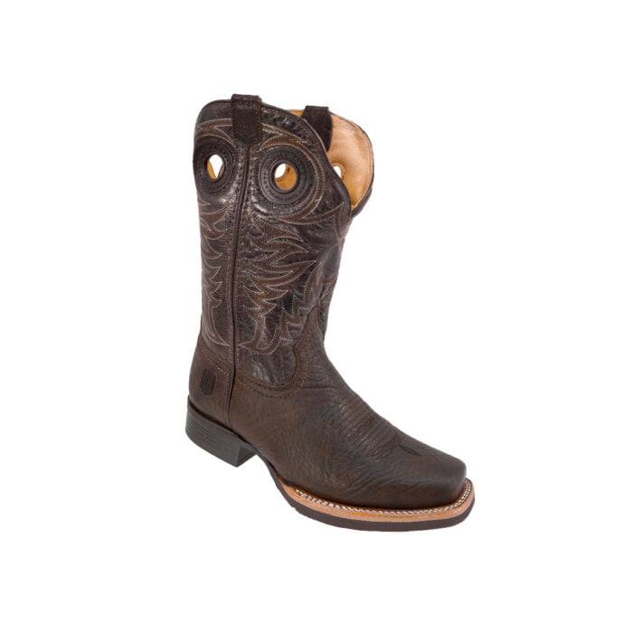 Botas Hombre Vaqueras En Piel Shoulder Nokota Stanley H10 - Imagen 2