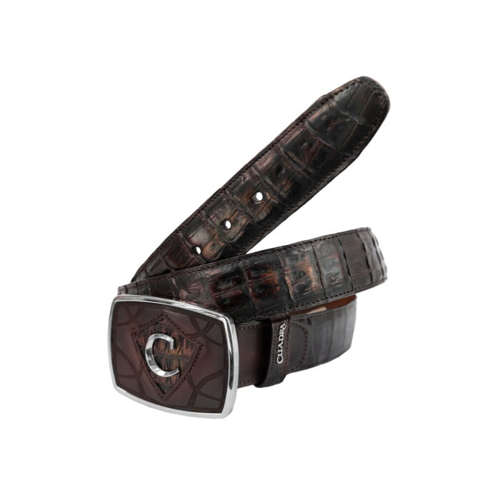 Cinturon Hombre En Piel Autentica Cuadra Cven1Fle - Imagen 2