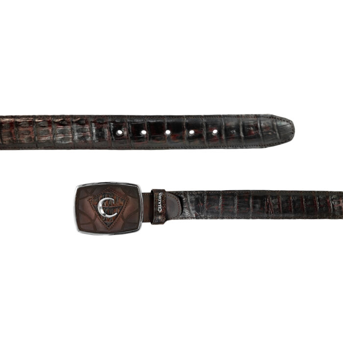 Cinturon Hombre En Piel Autentica Cuadra Cven1Fle - Imagen 3