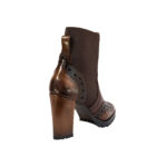 Botines Mujer Casual En Piel Autentica Cuadra T33Vurs - Imagen 5