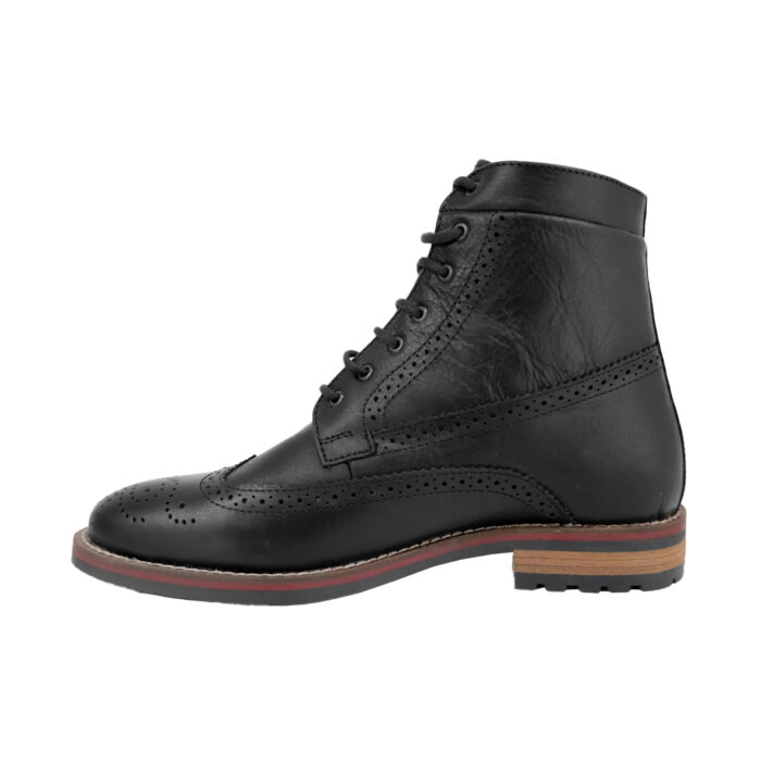 9002298-4.jpg Botines Hombre En Piel Autentica Comboni Mod8319 - Imagen 3