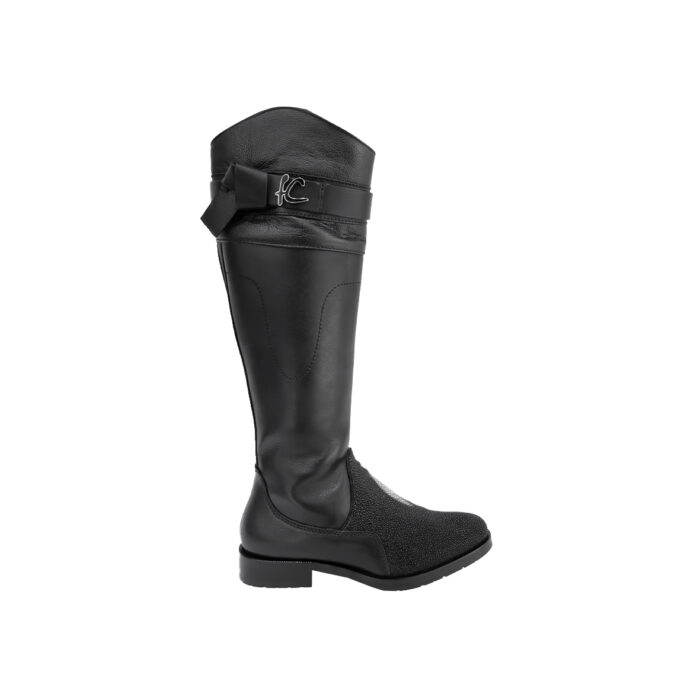 Botas Mujer Altas En Piel Autentica Cuadra 98Tmtts - Imagen 1