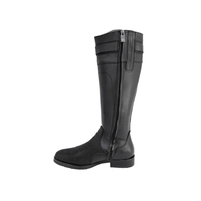 9002320-4.jpg Botas Mujer Altas En Piel Autentica Cuadra 98Tmtts - Imagen 3