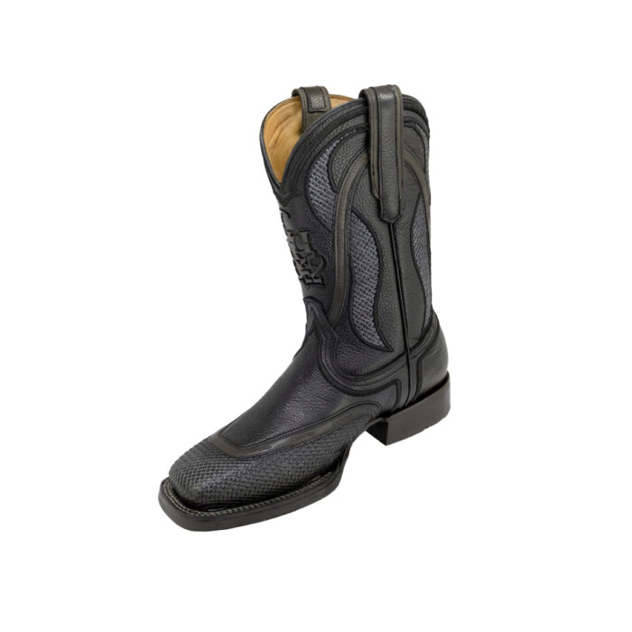 Botas Hombre Vaqueras En Piel Autentica Cuadra 4L03Rs - Imagen 4