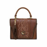 Bolsa Mujer En Piel Autentica Cuadra Bo458Pm