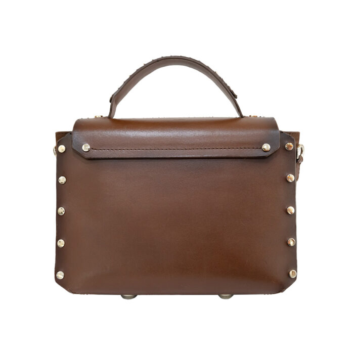 Bolsa Mujer En Piel Autentica Cuadra Bod08Pi - Imagen 5