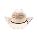 Sombrero Hombre En Piel Autentica Laredo Taiwan 0098 - Imagen 2