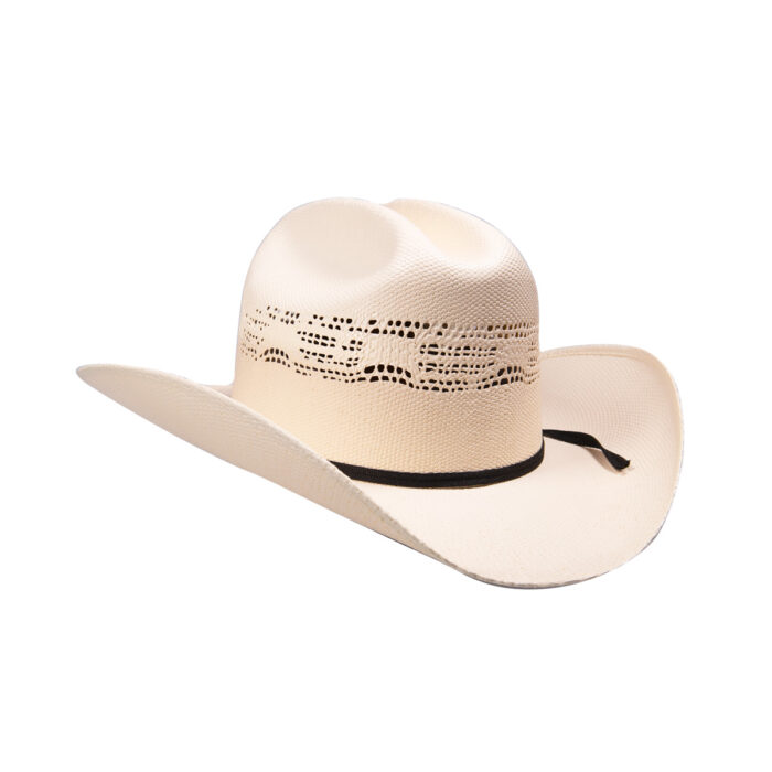 Sombrero Hombre En Piel Autentica Laredo Taiwan 0098 - Imagen 4