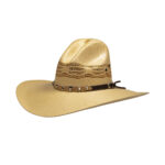 Sombrero Hombre En Piel Autentica Laredo Taiwan Robavaca 0104