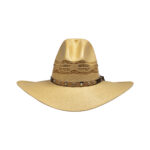 Sombrero Hombre En Piel Autentica Laredo Taiwan Robavaca 0104 - Imagen 4