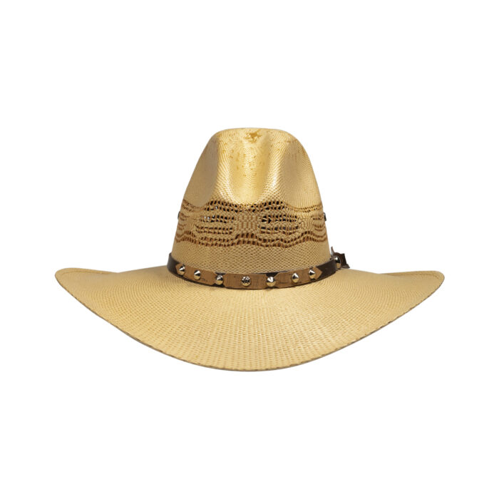 Sombrero Hombre En Piel Autentica Laredo Taiwan Robavaca 0104 - Imagen 4