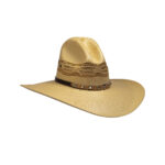 Sombrero Hombre En Piel Autentica Laredo Taiwan Robavaca 0104 - Imagen 3
