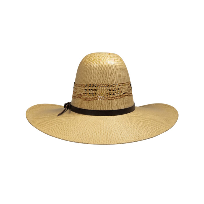 Sombrero Hombre En Piel Autentica Laredo Taiwan Robavaca 0104 - Imagen 2