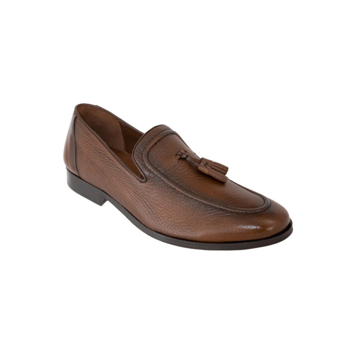 Mocas?n Hombre De Vestir En Piel Autentica Cuadra 1F8Vnbi - Imagen 2