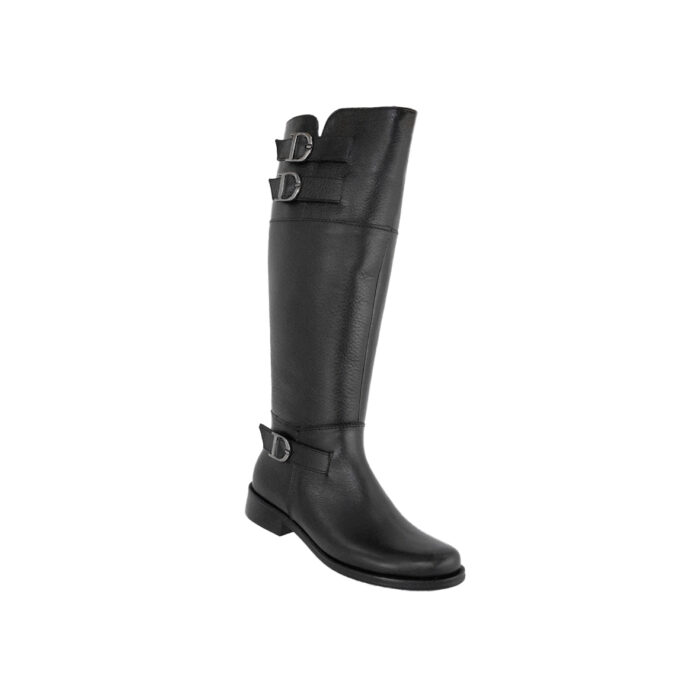 Botas Mujer Altas En Piel Autentica Jossefina Mod049 - Imagen 2