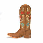 Botas Mujer Vaqueras En Piel Autentica Nokota Alessia H05 - Imagen 3