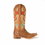 Botas Mujer Vaqueras En Piel Autentica Nokota Alessia H05