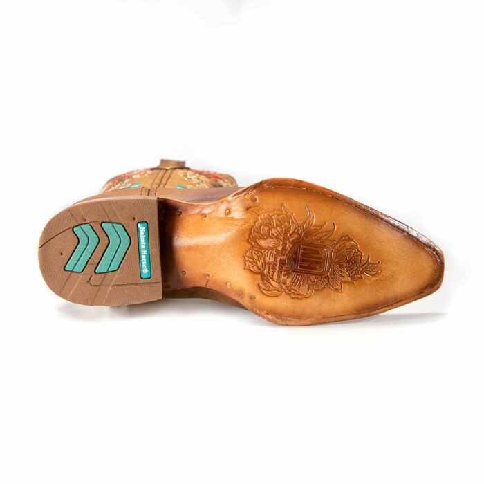 Botas Mujer Vaqueras En Piel Autentica Nokota Alessia H05 - Imagen 5