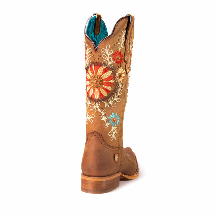 Botas Mujer Vaqueras En Piel Autentica Nokota Alessia H05 - Imagen 8