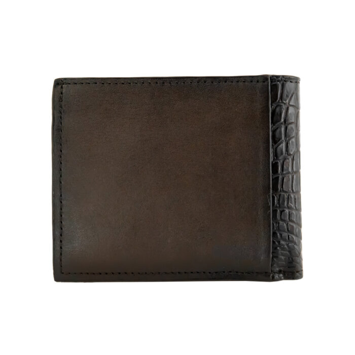 Billetera Hombre Cuadra En Piel Autentica Bc0003Nl - Imagen 4