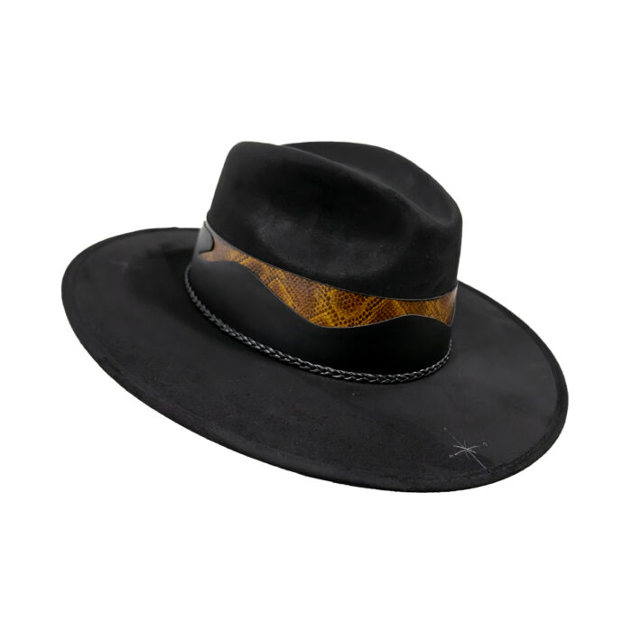 Sombrero Mujer En Piel Gamuza Mabo Premier Explorer Rx Somher - Imagen 2