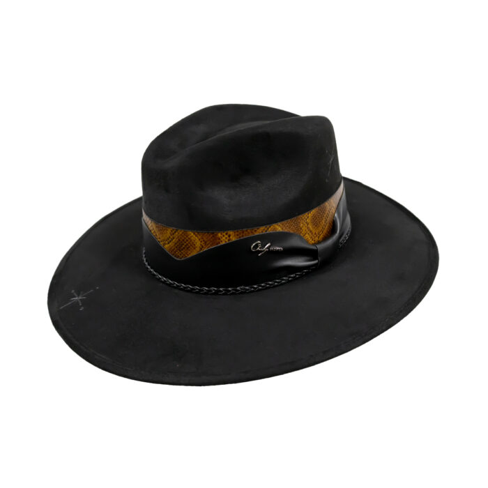 Sombrero Mujer En Piel Gamuza Mabo Premier Explorer Rx Somher - Imagen 4